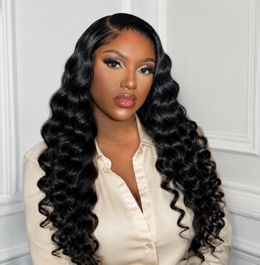 Lace frontal longue 13x6x1
