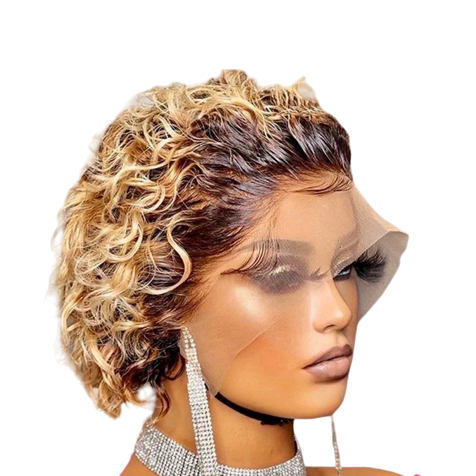Lace frontal 13x1 pixie